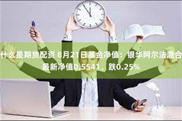 什么是期货配资 8月21日基金净值：银华阿尔法混合最新净值0.5541，跌0.25%